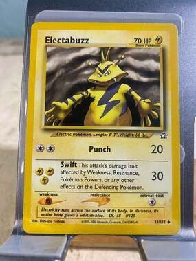 Electabuzz 33/111 Neo Genesis Non-Holo Pokémon Trading Card